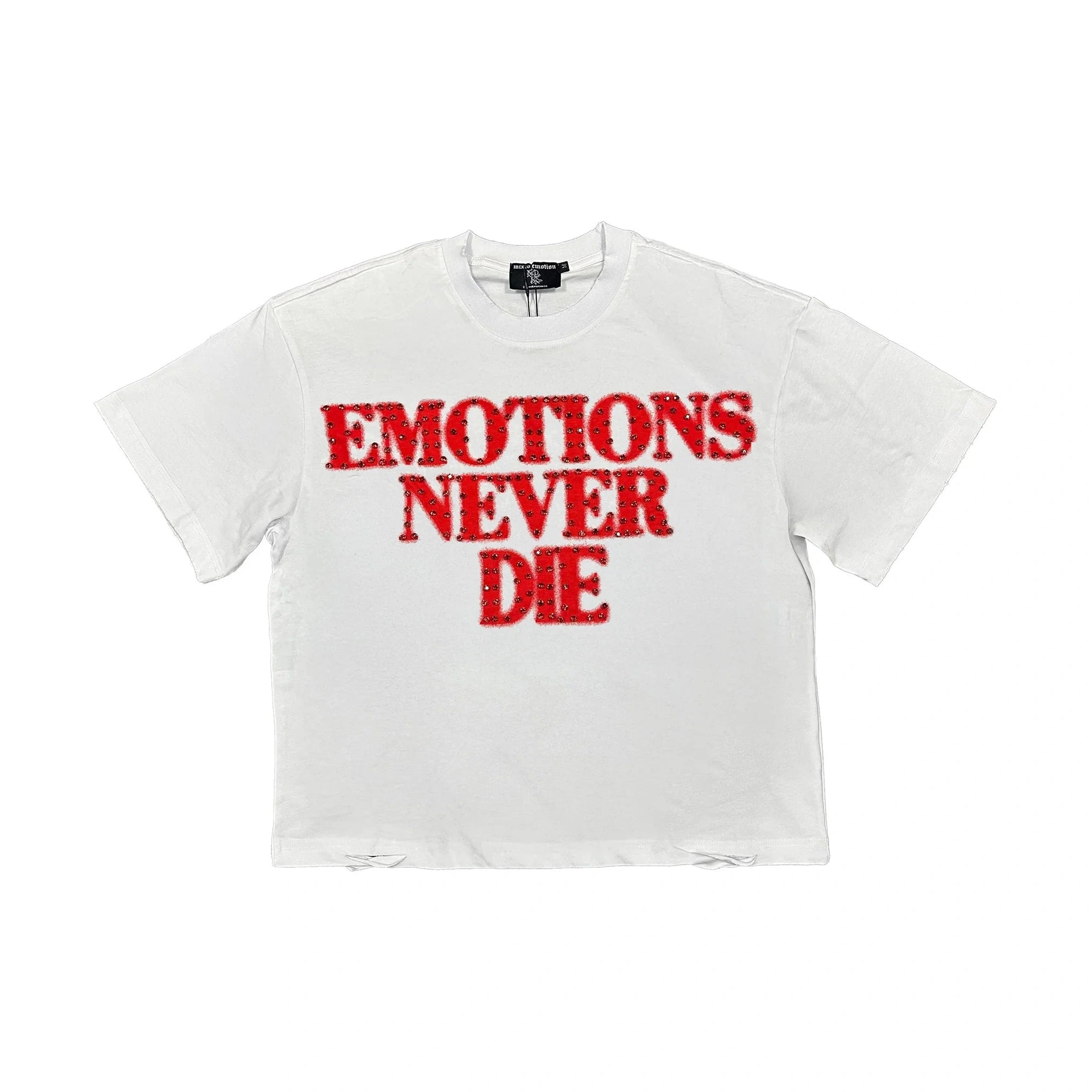 Red ‘End’ Rhinestone Tee