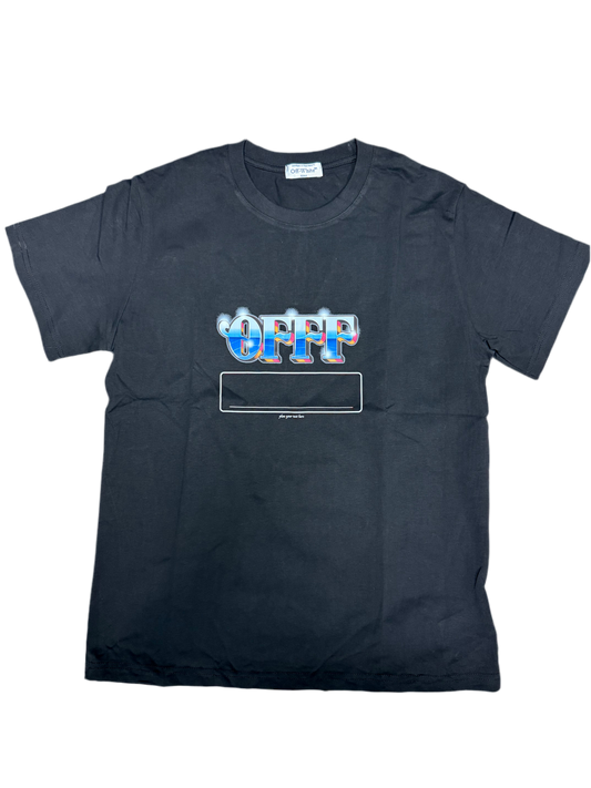 Off-White Place Your Text Here Tee Black