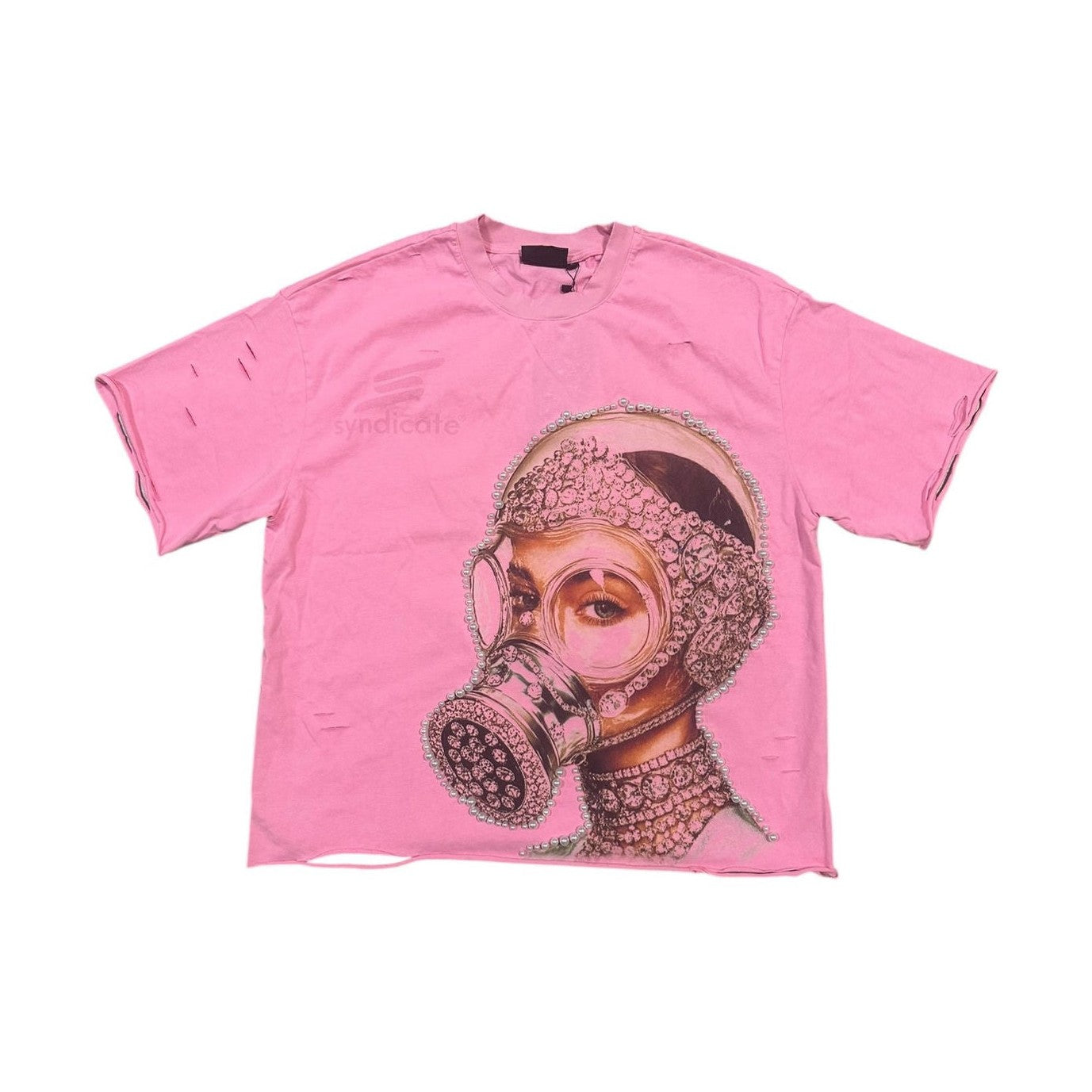 SYNDICATE Gas Mask Pink Rhinestone