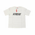 Supreme Logo B&W White