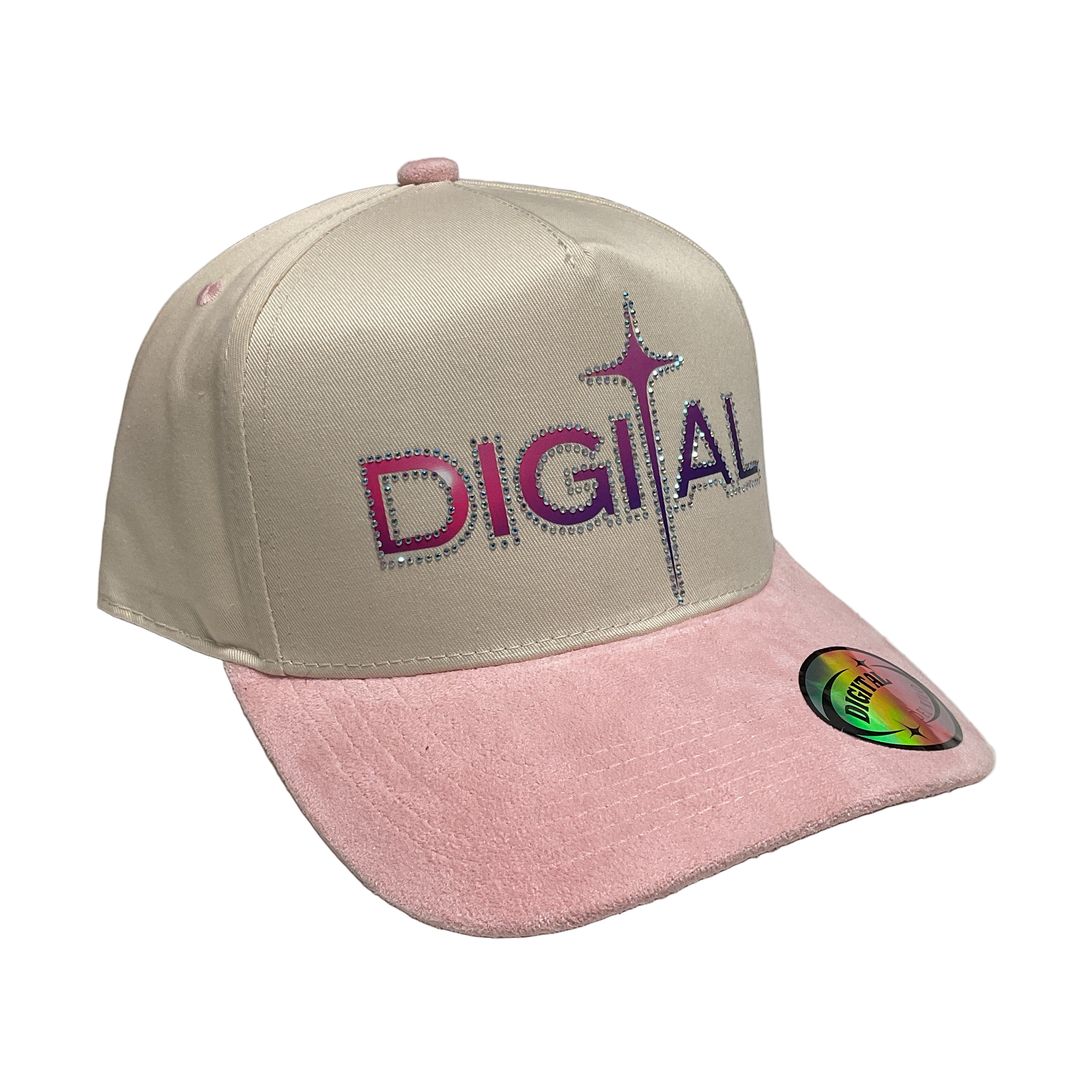 Hats Digital Cream & Pink