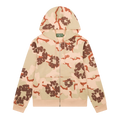 Denim Tears Wreath Zip Hoodie 'Tan Camo'