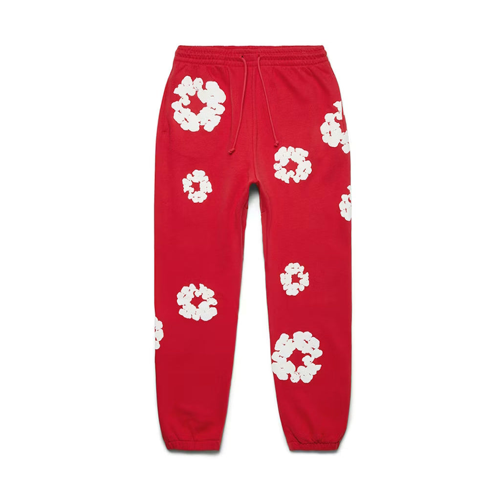 Denim Tears The Cotton Wreath Sweatpants Red