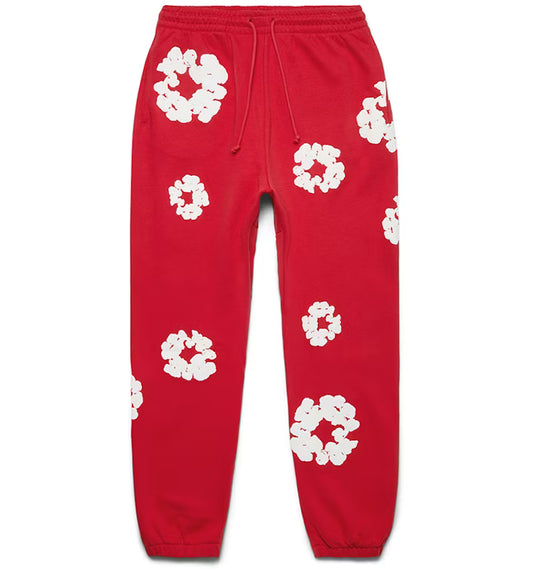 Denim Tears The Cotton Wreath Sweatpants Red