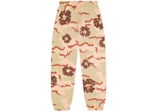 Denim Tears Wreath Sweatpant 'Tan Camo'