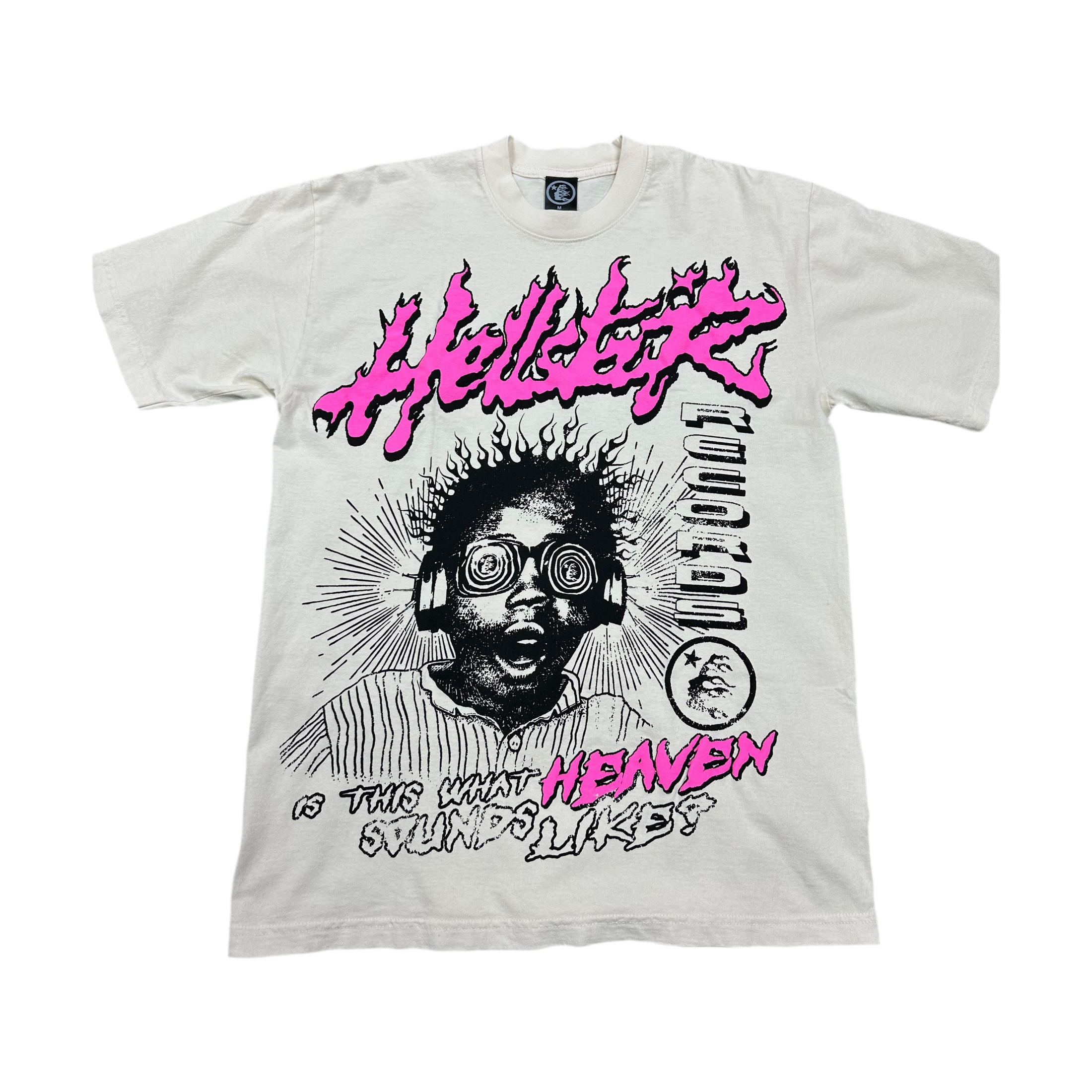 Hellstar Studios Heaven Sounds Like Tee (blanca)