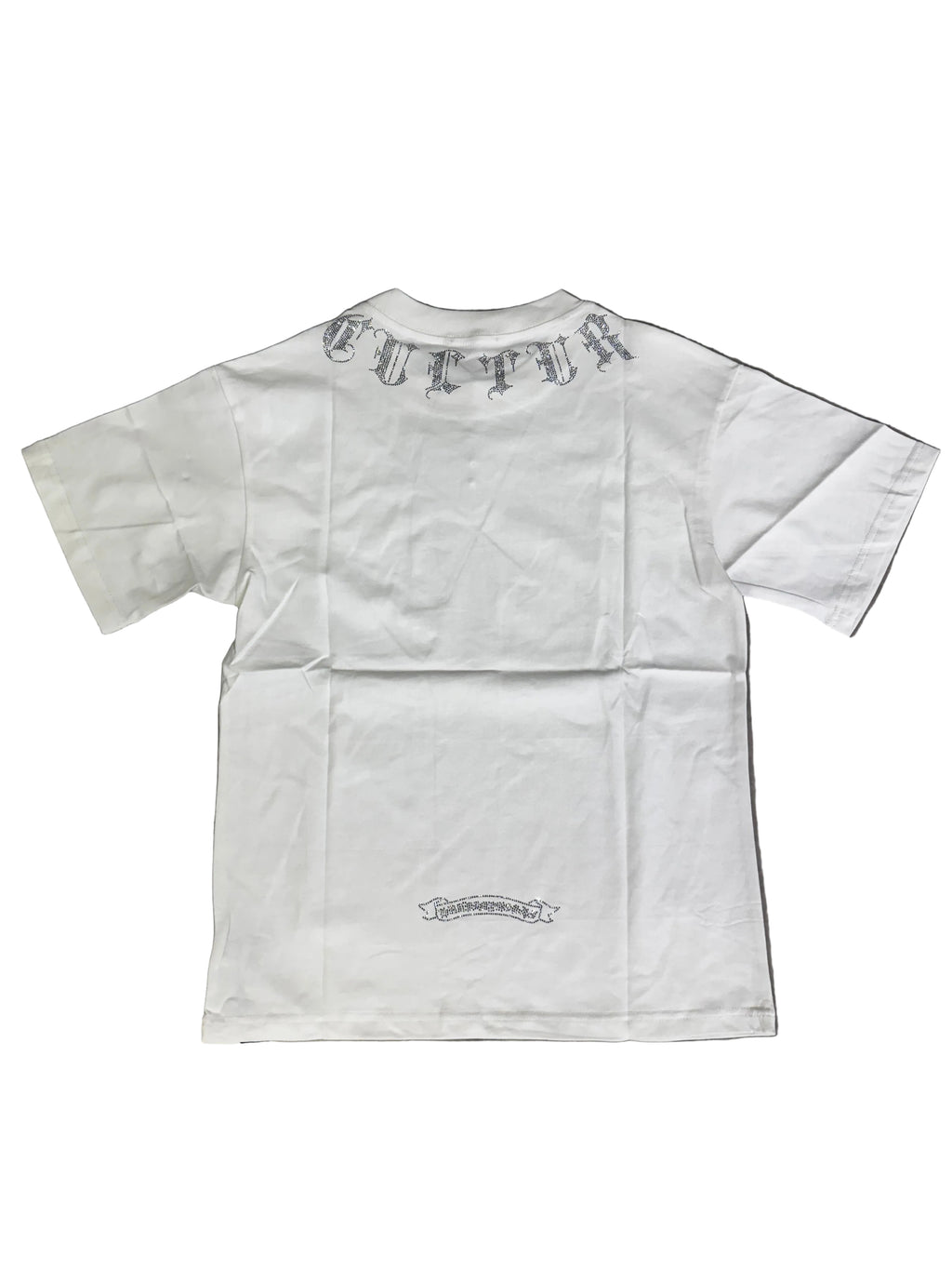 Chrome Hearts Logo Bling T-shirt White