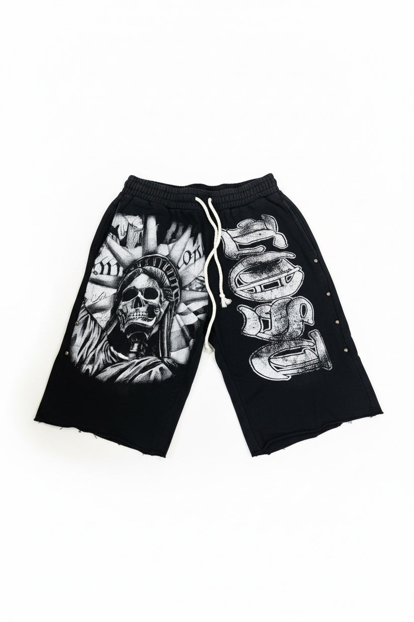 LOST Intricacy statue of liberty short