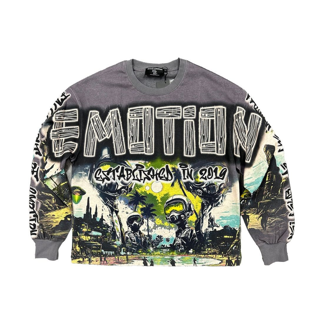Grey “UFO” long sleeve (Grey “UFO” long sleeve)