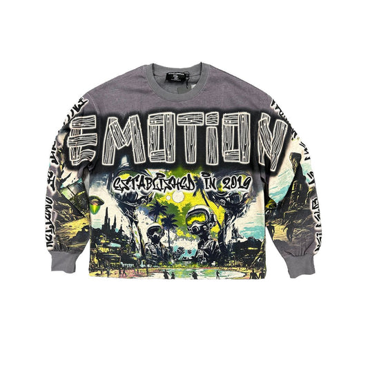 Grey “UFO” long sleeve (Grey “UFO” long sleeve)