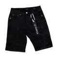 Purple jeans short 23