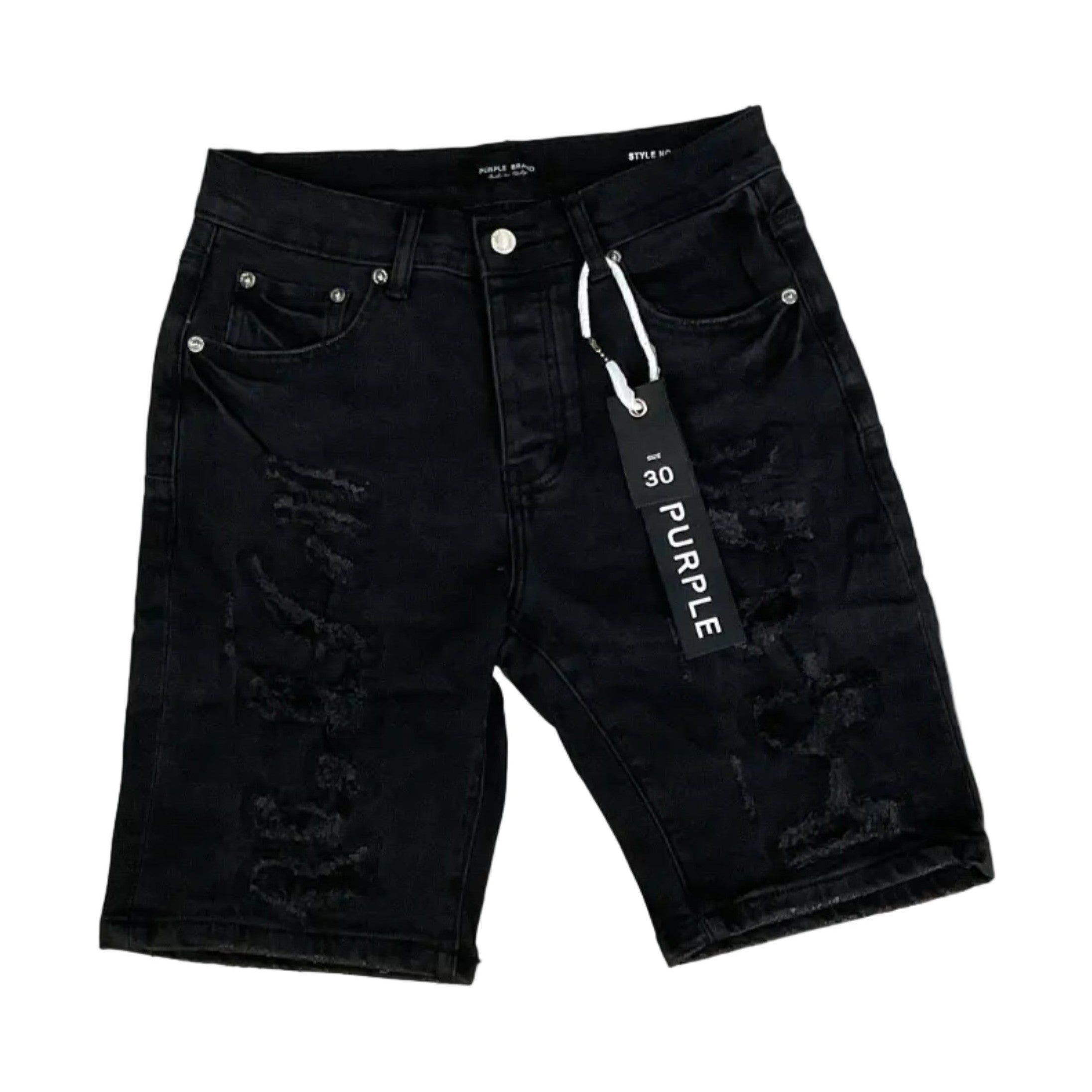 Purple jeans short 23