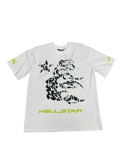 HELLSTAR PATH TO PARADISE LOGO Green (white)
