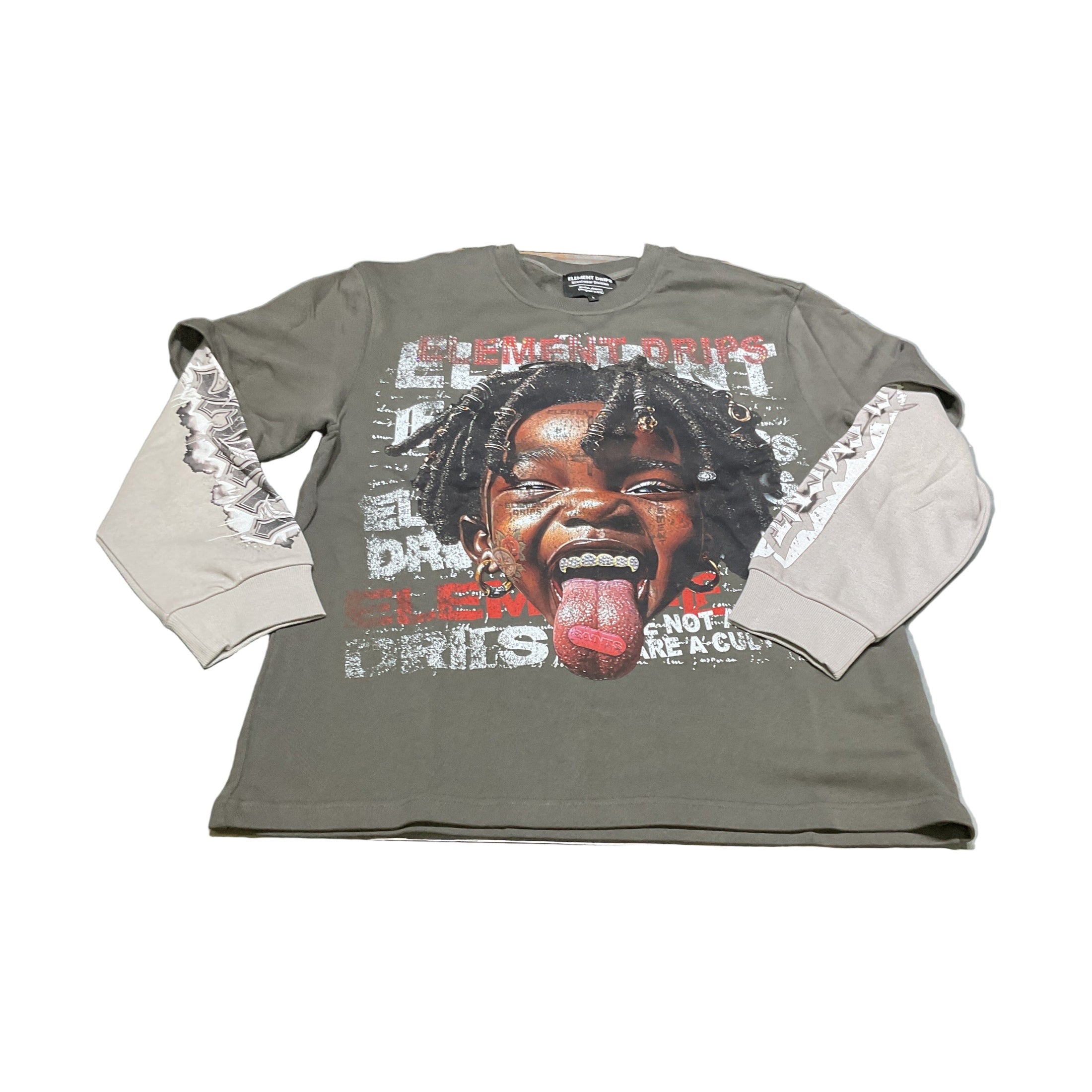 Element Drip Tongue Grey