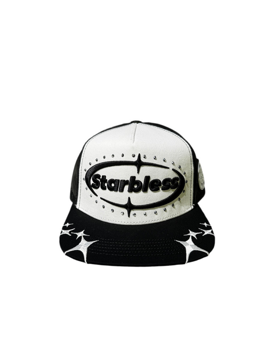 STARBLESS LOGO (blanco/negro)