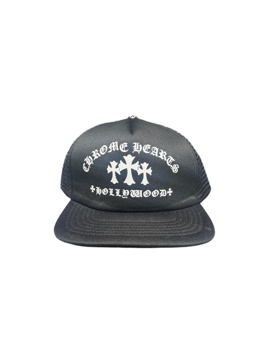 CHROME HEART THREE CROSS “hollywood” (negro)