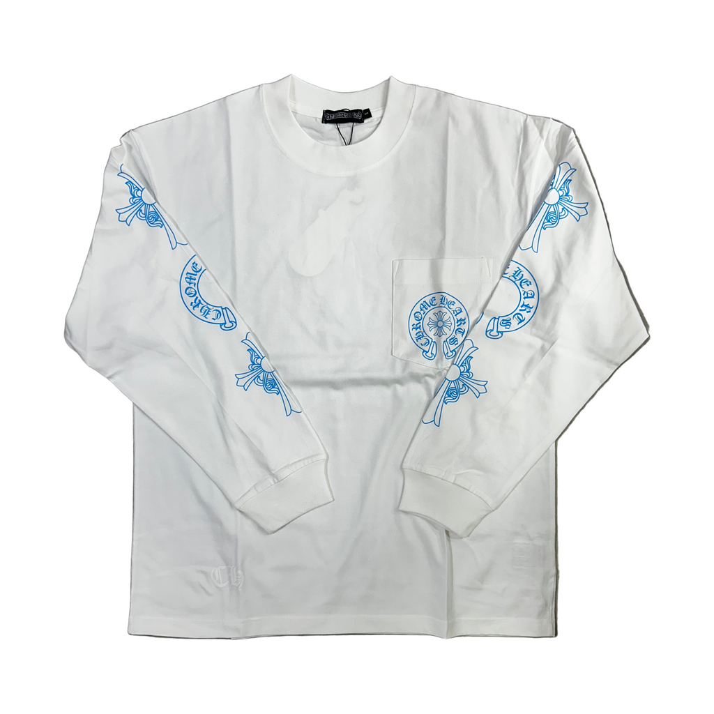 Chrome Hearts Longsleeve Logo Blue