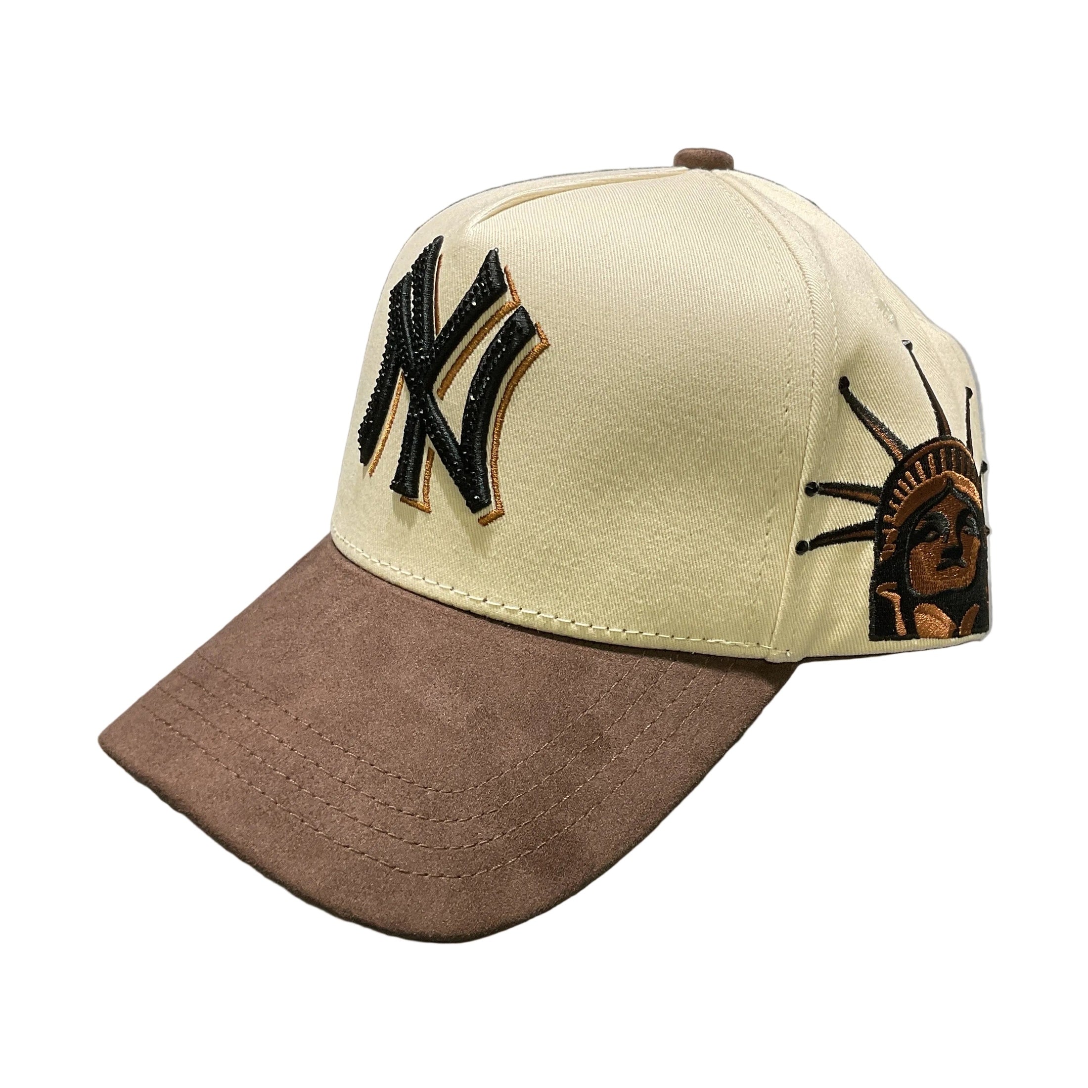 Luxury Hats NY Cream Brown