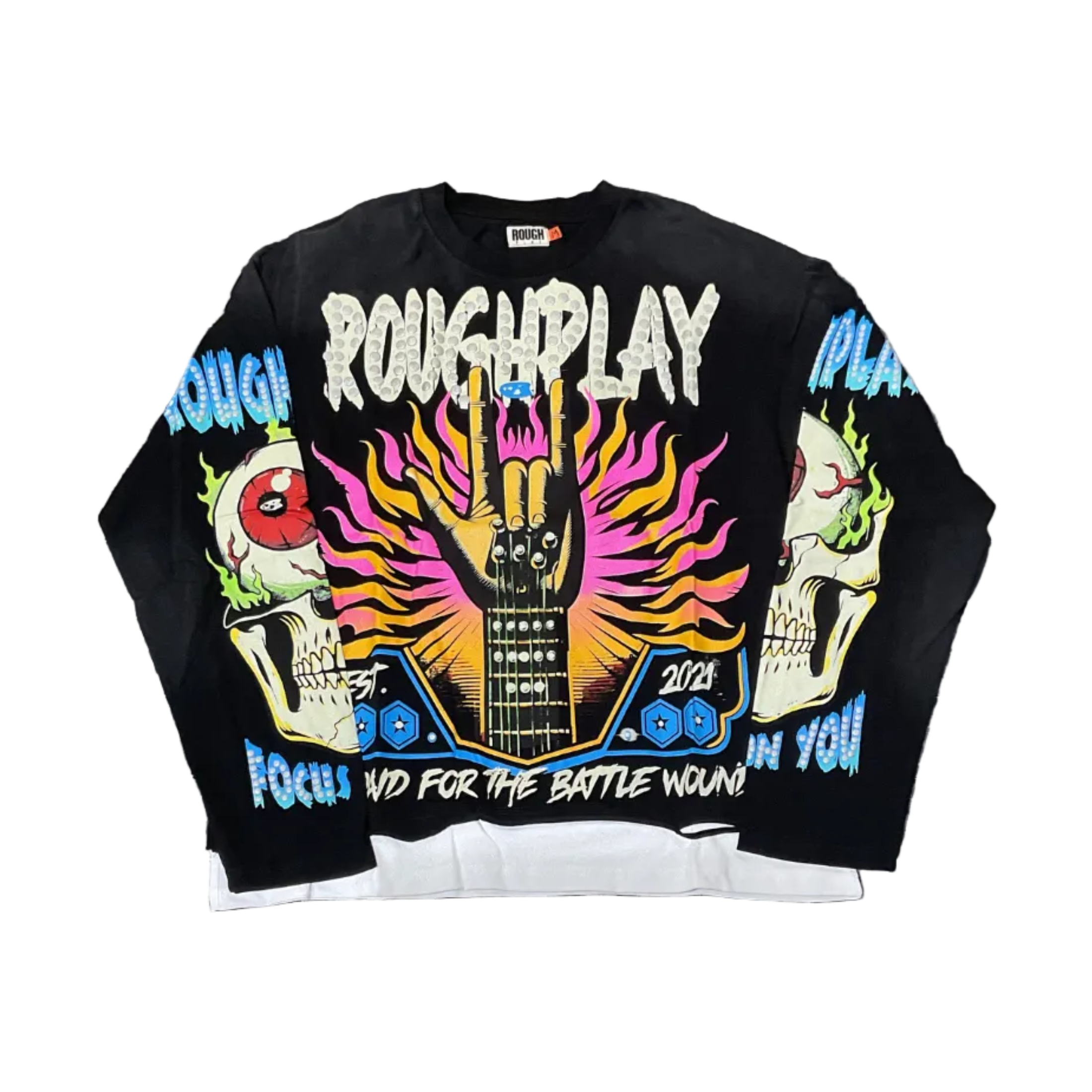 Rough play Hands Guitar