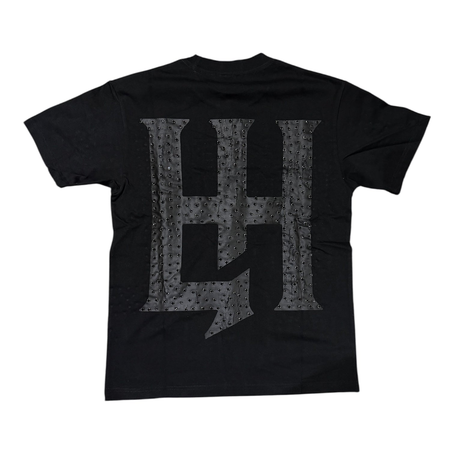 Life Hustlers “BASIC TEE ” Black on Blacl