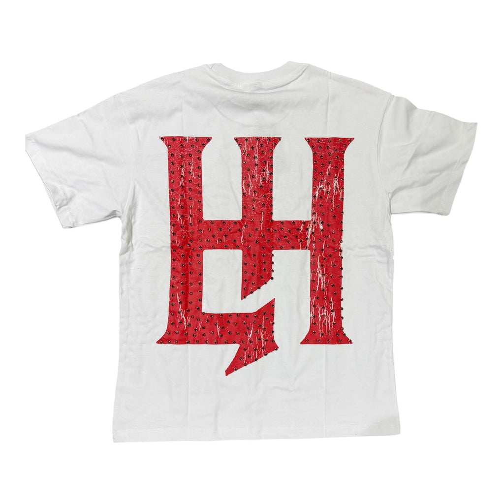 Life Hustlers “BASIC TEE ” White and Red