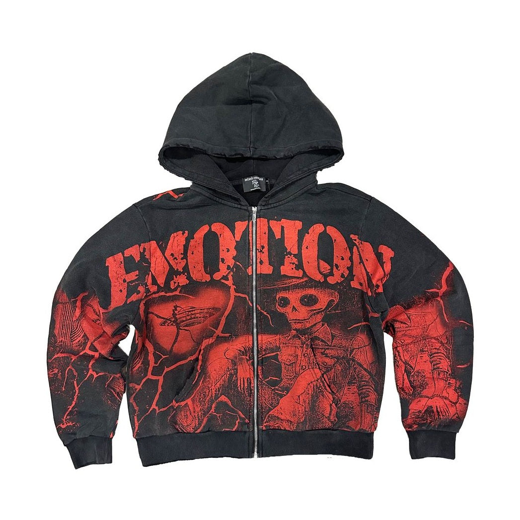 Acid Wash “Deserted” Hoodie