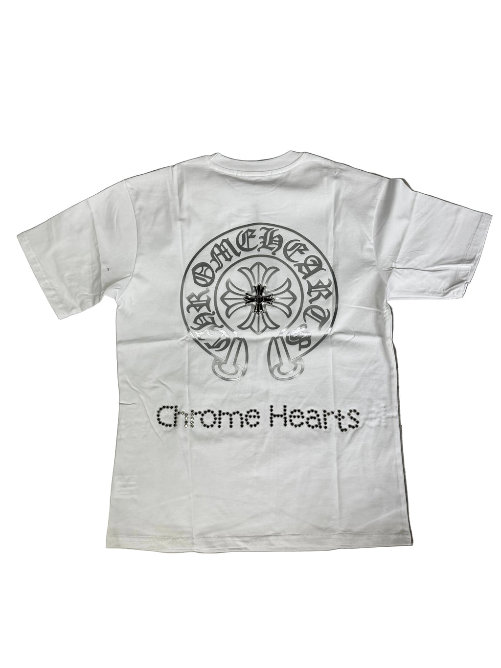 Chrome Hearts Logo 3D T-shirt White