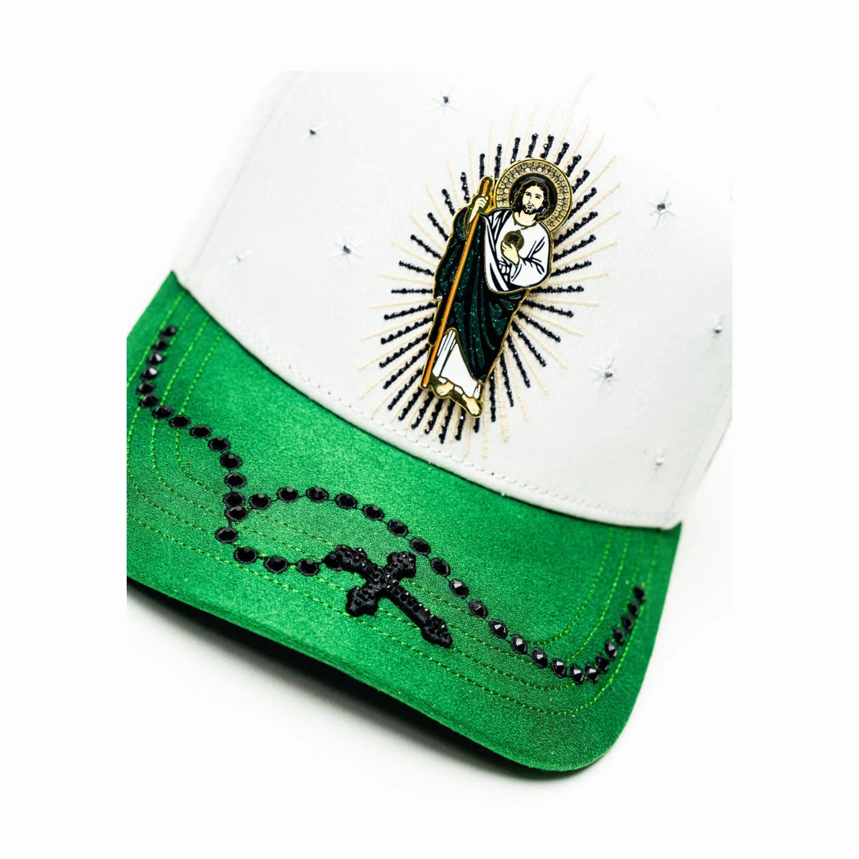 Luxury Hats Jesus White