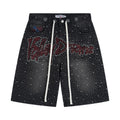 Vale Dreams Shorts Jeans Bling “red”