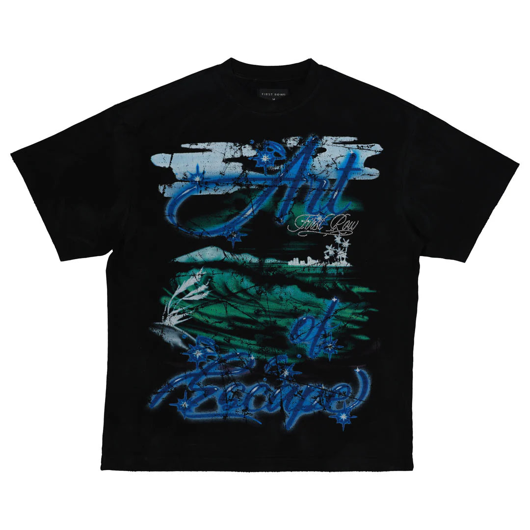 FIRST ROW ART OF ESCAPE WAVE TEE