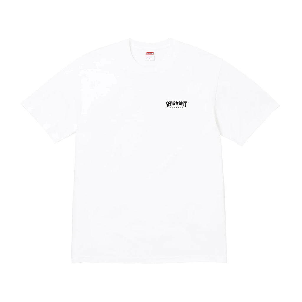 Supreme Thrasher Cross Tee White