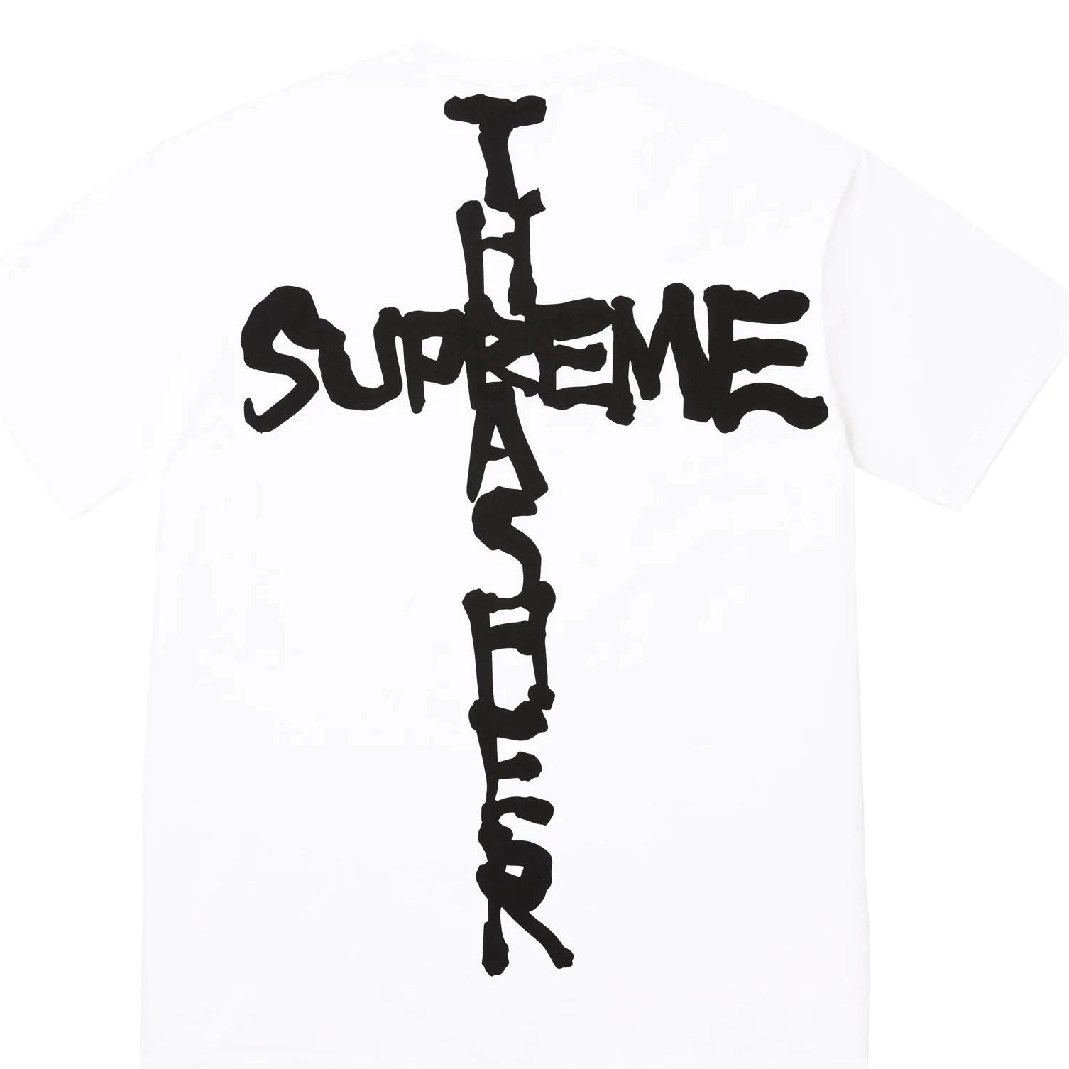 Supreme Thrasher Cross Tee White