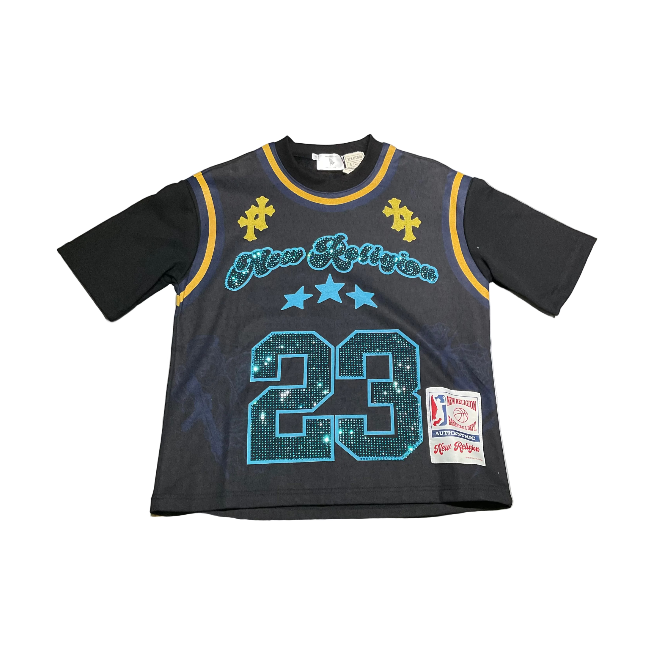 New Religion “Polo 23” Black Blue