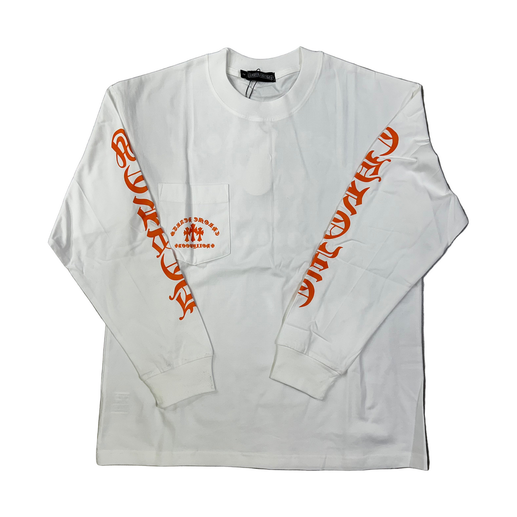 Chrome Hearts Longsleeve Logo Orange