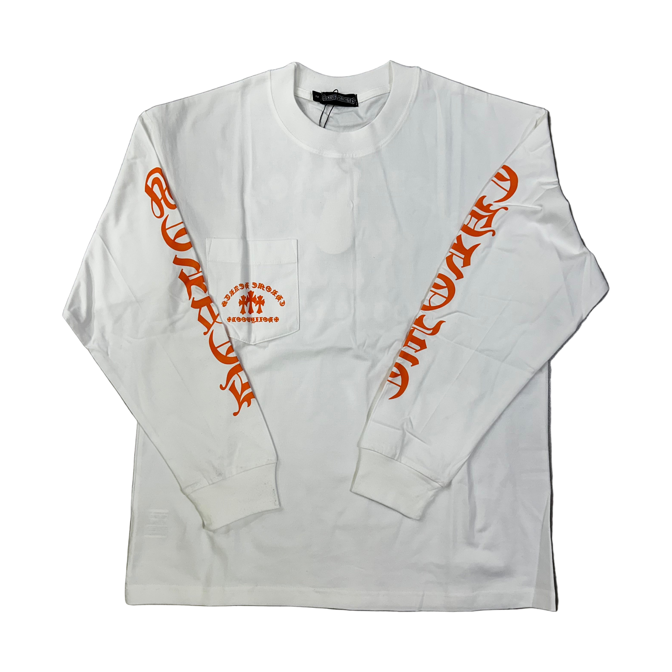 Chrome Hearts Longsleeve Logo Orange