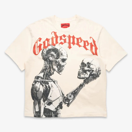 Godpseed Mankind vs AI White Tee