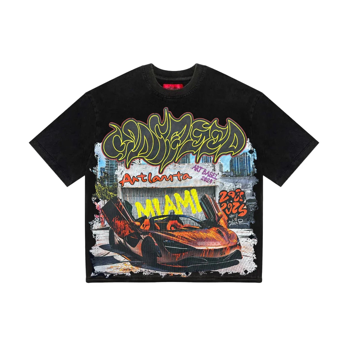 Godspeed Miami Artlanda Tee Black