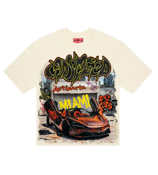 Godspeed Miami Artlanda Tee White