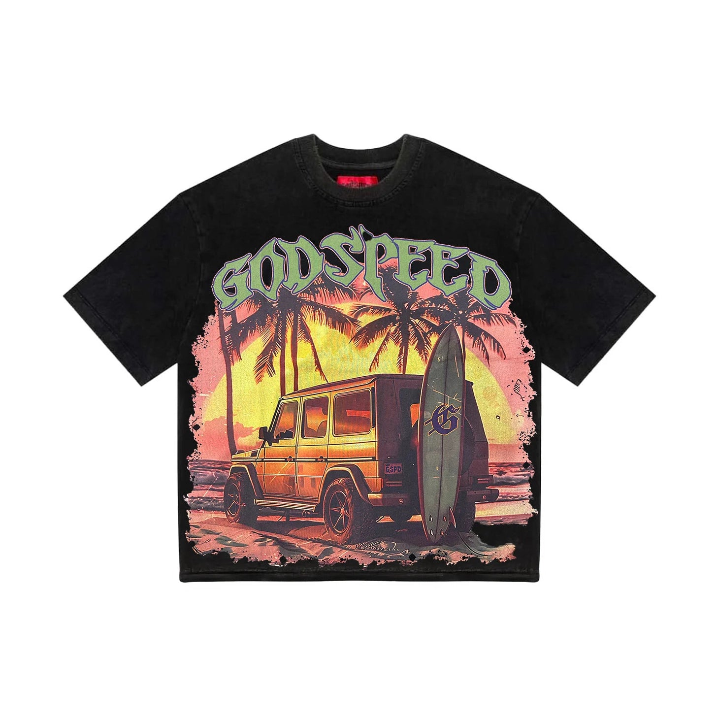Godspeed Miami G-Wagon Tee Black *Miami Exclusive*