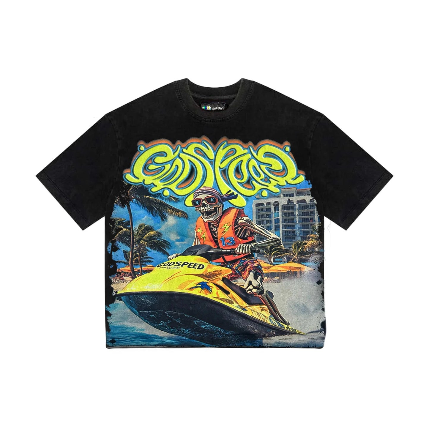 Godspeed Miami Jet Ski Tee Black *Miami Exclusive*