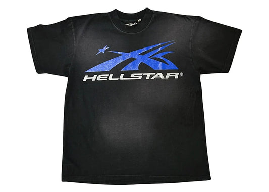 Hellstar Sport Logo (Black/Blue) Tee