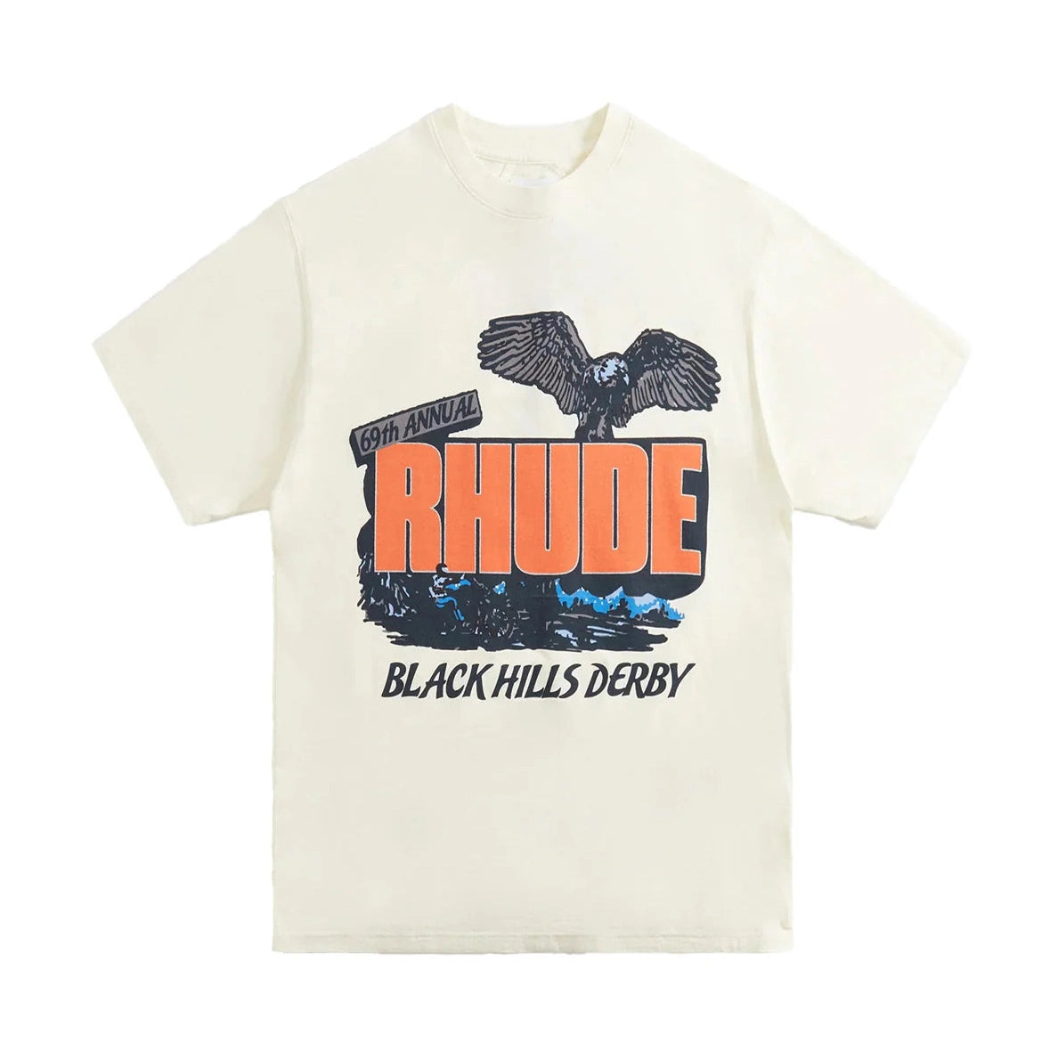Rhude Black Hills Derby Tee