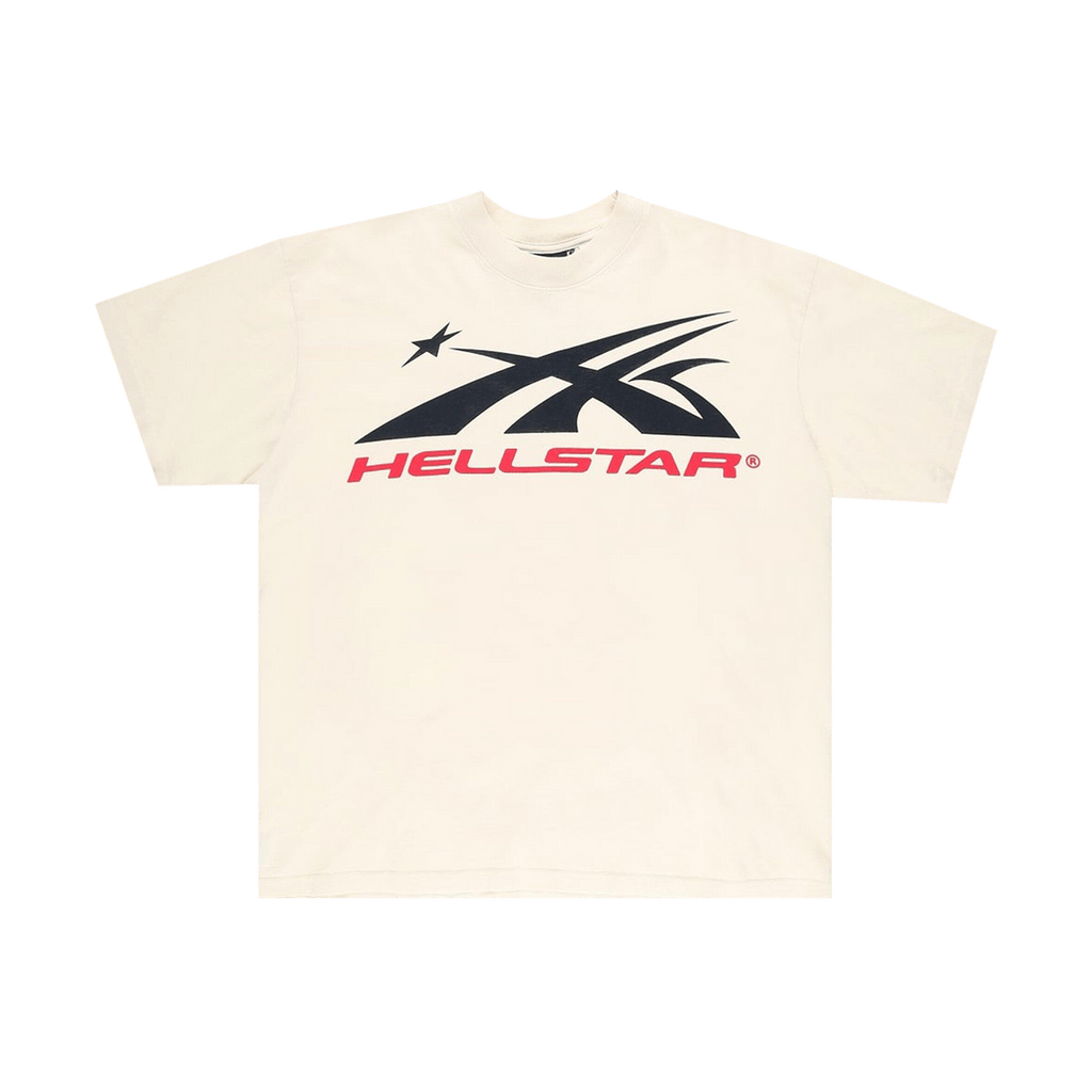 Hellstar Sports Logo T-Shirt “White/Red”