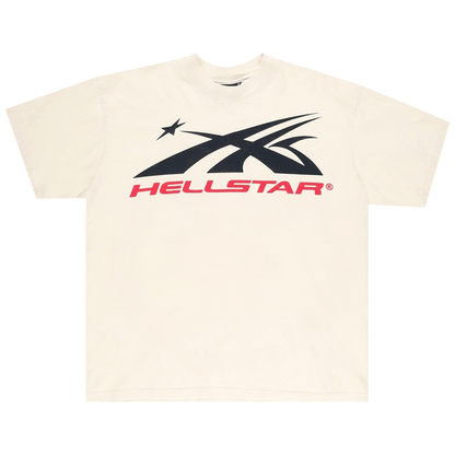 Hellstar Sports Logo T-Shirt “White/Red”