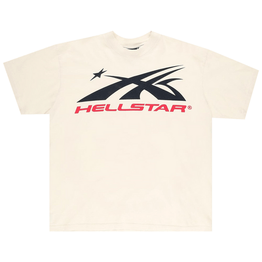 Hellstar Sports Logo T-Shirt “White/Red”