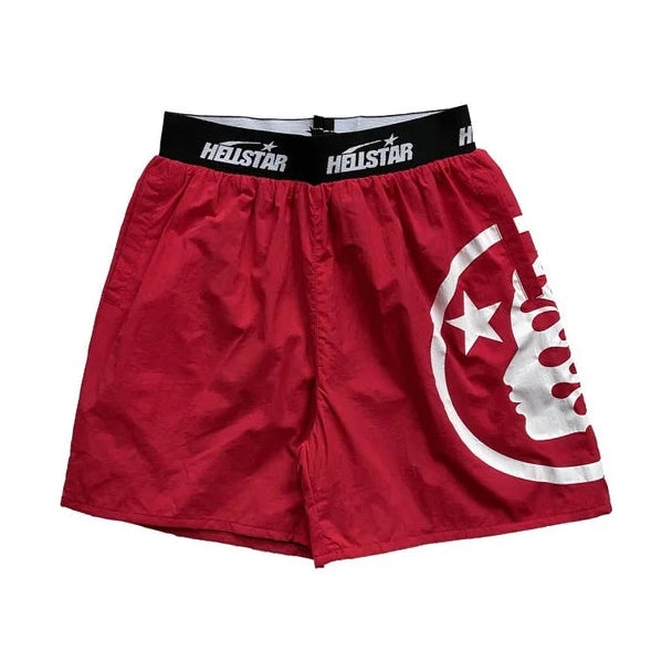 Hellstar Shorts Tactel Logo | Red