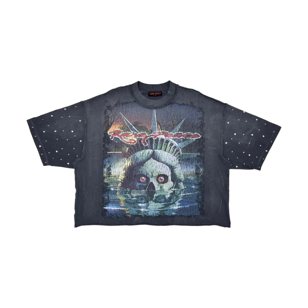 Rare Peace Statue of Liberty Skeleton