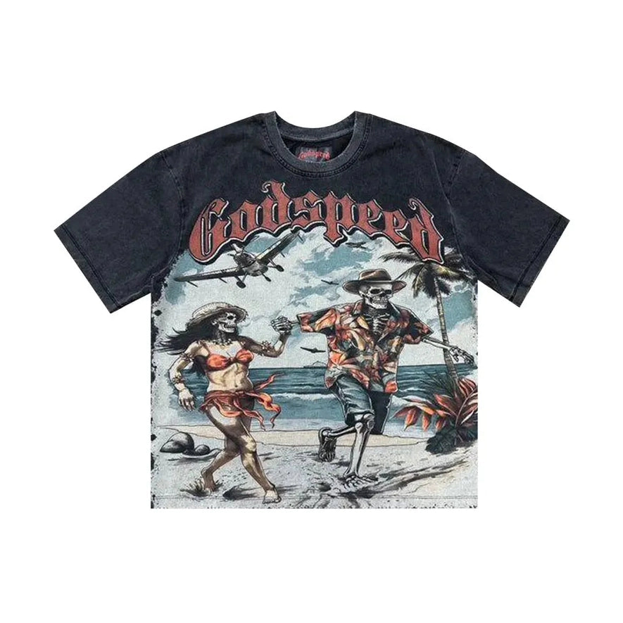Godspeed Skeleton Chasing Aloha