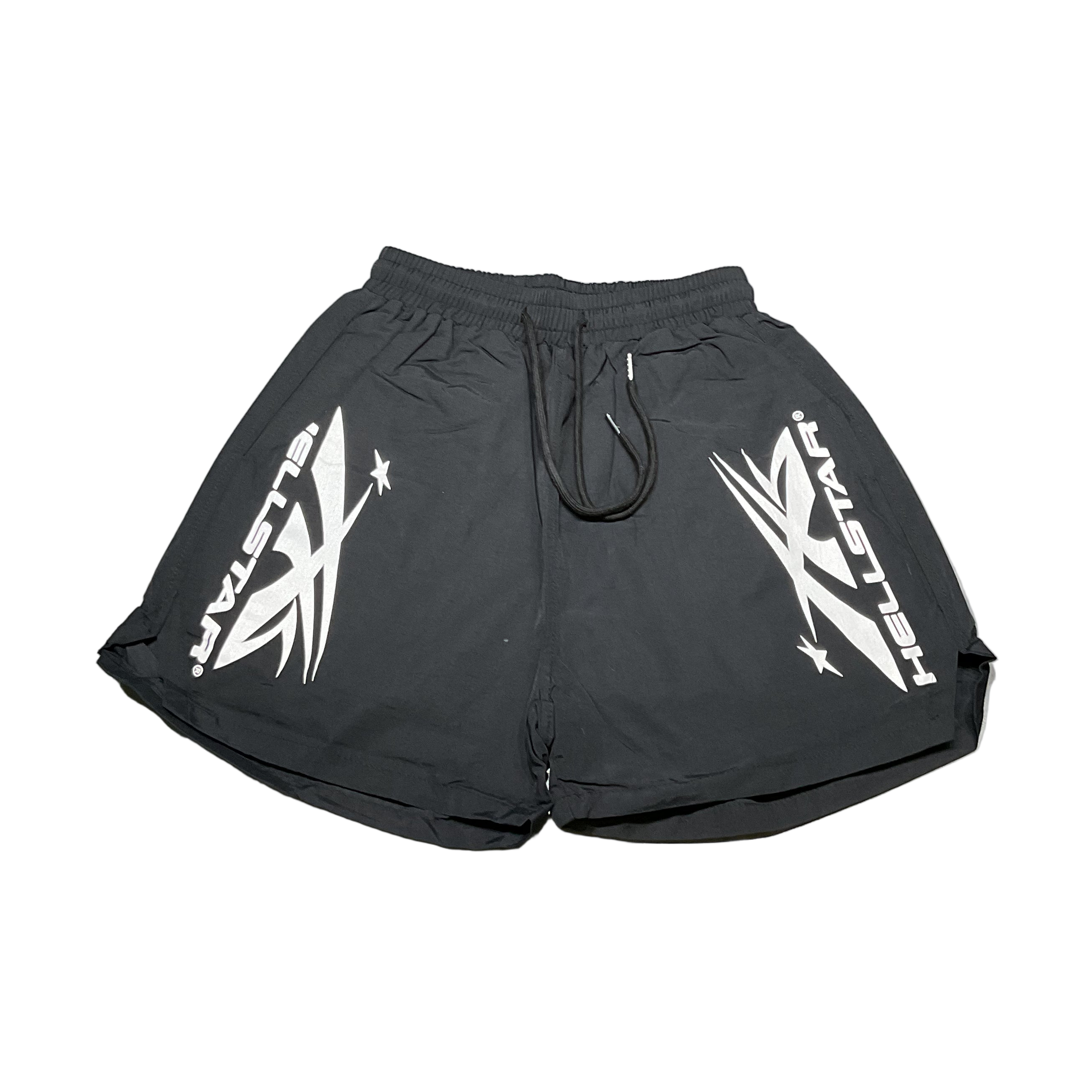 Hellstar Shorts Logo | Black / White