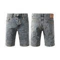 Purple jeans short Bling 09